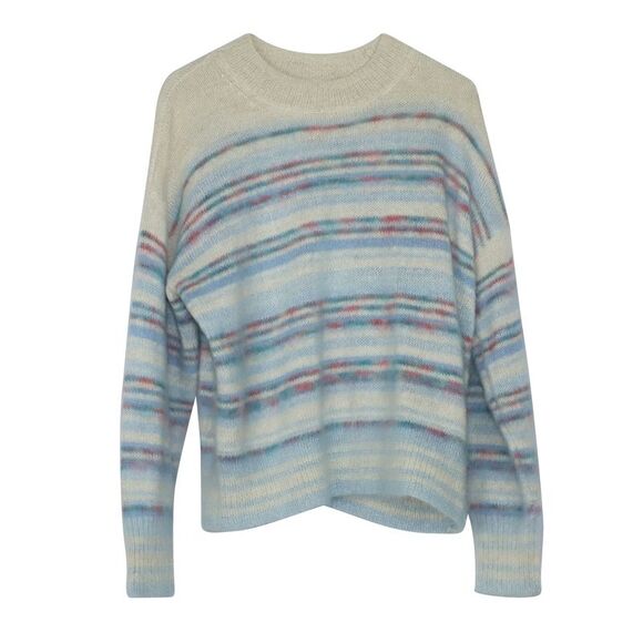 Isabel Marant Étoile Gatliny Stiped Sweater in Blue Wool